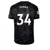 Arsenal Granit Xhaka #34 Fußballbekleidung Auswärtstrikot 2022-23 Kurzarm